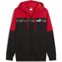 Puma Around The Block Full-Zip Hoodie Men, Clothing, Red, L