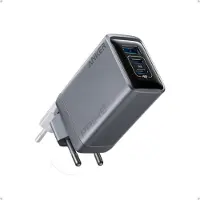 Anker Prime A2688341 lader 100W GaN 2xUSB-C 1xUSB-A, sølv