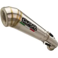 Gpr Exhaust Systems Powercone Evo Benelli Leoncino 500 17-20 Euro 4 Homologert Lyddemper