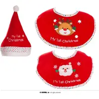 Fiesta Baby julesæt, hue og hagesmæk