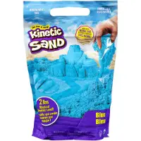Kinetic Sand fargepose blå