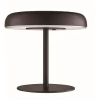 Nordlux Elmer LED-solcelledrevet batteridrevet bordlampe, svart, metall, IP44