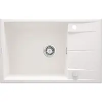 Deante Zqe_a11b Granittvask Med 1 Kum Og Avrenning