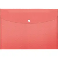Esselte Colour'Breeze A4 Document Wallet PP Pack of 3 Coral