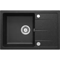 Deante Zrd_2113 Granittvask Med 1 Kum Og Avrenningsfelt