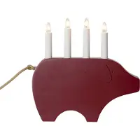 Star Trading Lysestake Gry høyde 28 cm