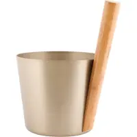 Rento Saunakiulu, 5l, aluminium, champagne