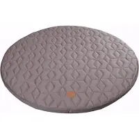 Filibabba Lekematte - Ø 90 cm - Soft Skyldfølelse - M ørkengrå - - OneSize - Lekematte