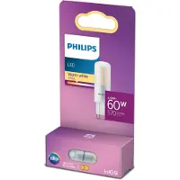 Philips - LED-lyspære - form: kapsel - G9 - 4.8 W (ekvivalent 60 W) - klasse E - varmt hvitt lys - 2700 K