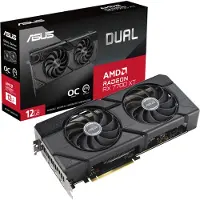 Asus Dual -RX7700XT-O12G, Radeon RX 7700 XT, 12 GB, GDDR6, 192 bit, 7680 x 4320 piksler, PCI Express 4.0