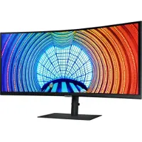 Samsung ViewFinity S6 S34C652UAU - S65UC Series - LED-skjerm - kurvet - 34" - 3440 x 1440 UWQHD @ 100 Hz - VA - 350 cd/m² - 3000:1 - HDR10 - 5 ms -...