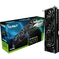 Palit Microsystems Palit GeForce RTX 5070 Infinity 3 - Grafikkort - GeForce RTX 5070 - 12 GB GDDR7 - PCI Express 5.0 - 3 x DisplayPort, HDMI