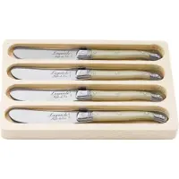 Laguiole Butter knives Pearl SET 4 SdV