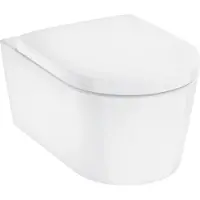 Hansgrohe · EluPura S · hængetoiletskål/sæde · 540mm · softclose/QR · t/indb.cist · hvid · porcelæn/urea