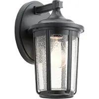 Quintiesse Utendørs vegglampe Fairfield, svart, 1 lyskilde