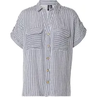Vero Moda Bumpy Kortarmet Skjorte