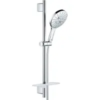 GROHE Rainshower SmartActive 150, 60 cm, 1,75 m, Vegg, Krom, G1/2