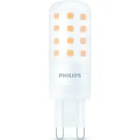 Philips LED-stiftpære, G9, 4W, matt, 480lm, 2700K, dimbar