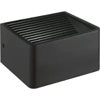 Eglo Utendørs LED-vegglampe Doninni 1, svart, bredde 13 cm, 2 lyskilder.