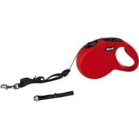 Flexi New Classic tau-bånd rød, 8 m - M: inntil 20 kg