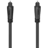 Hama - Digital audiokabel (optisk) - TOSLINK hann til TOSLINK hann - 1.5 m - svart