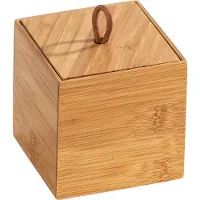 Wenko 23922100, Lager boks, Bamboo, firkant, Bamboo, Monokromatisk, Innendørs