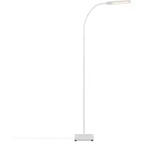 Briloner LED-gulvlampe Servo, dimbar, CCT, hvit