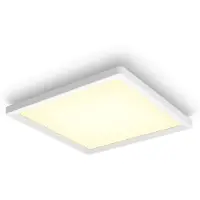 Philips Hue White Ambiance Firkantet Tento-takpanel – Mellomstort - Hvit