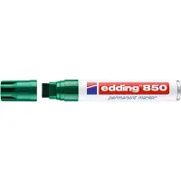 Edding 4-850 004, Grønn, Meisel tupp, Grønn, Hvit, Aluminium, Fin/ekstra fet, 5 mm