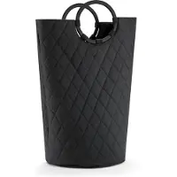 Reisenthel loophome M, Sort, Aluminium, Polyester, Kurv, Monokromatisk, Geometrisk mønster, Innendørs