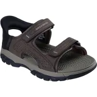SKECHERS slip-in herresandal - Brun - Sandaler