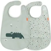 Done by Deer Smekke - 2-pack - Croco - Grønn - - OneSize - Smekke