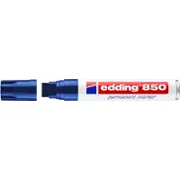Edding 850, Blå, Blokk, Blå, Hvit, Plast, Kraftig, 1,6 cm