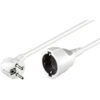 Goobay Power cable C13 Ext. - Hvit - 5 m