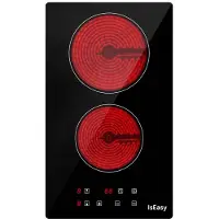 IsEasy T2v-01m 30 Cm Keramisk Topp 2 Brennere