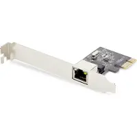 StarTech.com Startech 1-Port Gigabit PCIe Network Adapter Card, TAA Compliant - Nettverksadapter - PCI Express x1 lav profil - Gigabit Ethernet x 1 - svart - TAA-samsvar