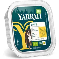 Yarrah Økologisk paté 12 x 150 g - Økologisk kylling med økologiske sjøalger