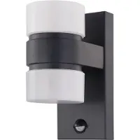 Eglo ATOLLARI UDE VÆG M/SENSOR 2X4,9W 920LM IP44 ANTRACIT