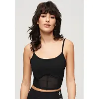 Superdry for woman. W6011833A Corset Sport Tech black (S), Homewear, Cotton, Multisport