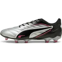 Puma KING PRO FG/AG Football Boots Women, Shoes, Silver/Black/Sun Struck, 39