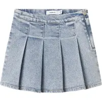 Name it Skjørt - NmfDebi - Light Blue Denim - - 2 år (92) - Skjørt