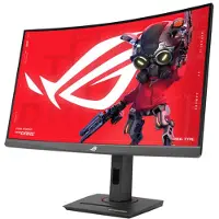 Asus ROG Strix XG27WCS - LCD-skjerm - gaming - kurvet - 27" - 2560 x 1440 2K @ 180 Hz - Rapid VA - 400 cd/m² - 3000:1 - DisplayHDR 400 - 1 ms - HDM...