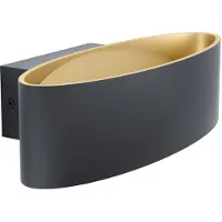 Eglo MACCACARI vegglampe L270 10W 1300 lm sort/gull