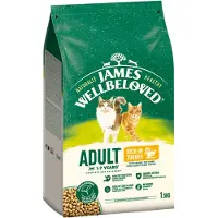 James Wellbeloved Adult Cat Hypoallergenic kalkun og ris - 1,5 kg