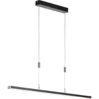 FISCHER&HONSEL GMBH Vitan LED-pendellampe, sandsort, lengde 115 cm, 2 lys, CCT
