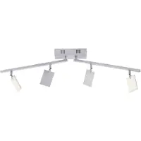 Pure Mira taklampe 4 lys fjernkontroll CCT alu
