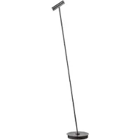 HELL LED-gulvlampe Tom, dimbar, bronse