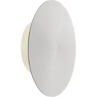 Paul Neuhaus LED-vegglampe med batteri Puntua Ø 18 cm i aluminium