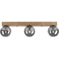 JUST LIGHT Taklampe Gerda Widow, glasskuler, 3 lyskilder