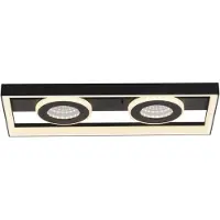 Paul Neuhaus LED-taklampe Traforo, 45 cm, CCT, dimbar